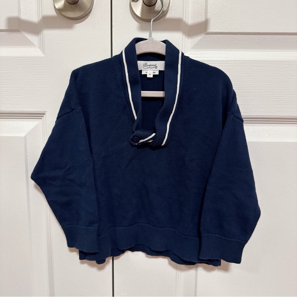 Bonpoint 💕 Navy Blue Sweater